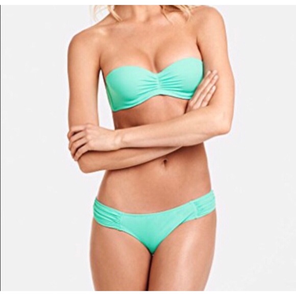 seafoam green bikini